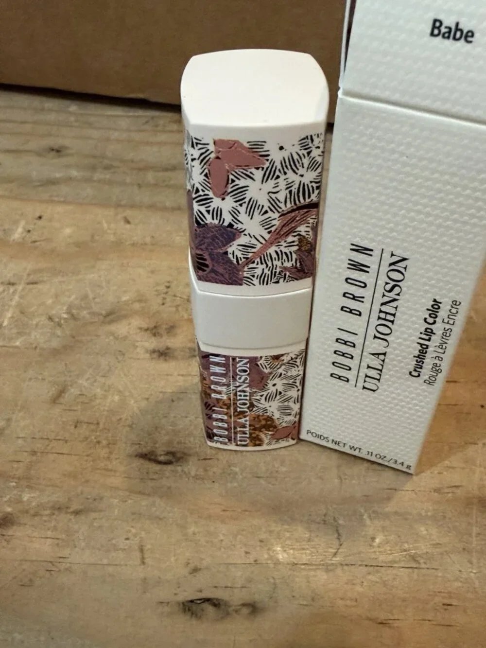 Bobbi Brown Ulla Johnson Crushed Lip Color BABE Full Size New W/ Box